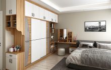 在全屋定制家具中，實木衣柜的價錢一般是多少？