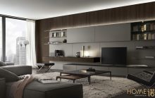 客廳不想雜亂做定制電視柜，收納能力真的強(qiáng)！