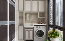 定制陽臺(tái)柜超實(shí)用，空間利用率1+1＞2！